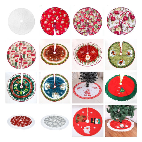Falda para árbol de Navidad, varios diseños y tamaños