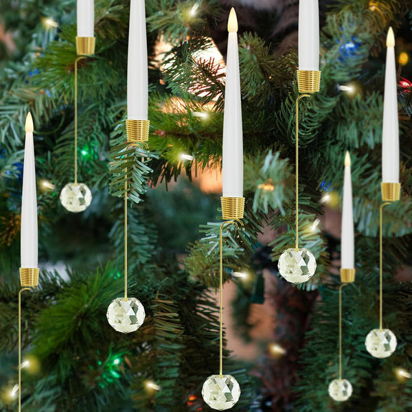 Velas LED navideñas para el árbol, packs de 6, 12 y 24