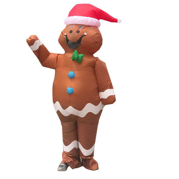 Muñeco de jengibre decorativo de Navidad