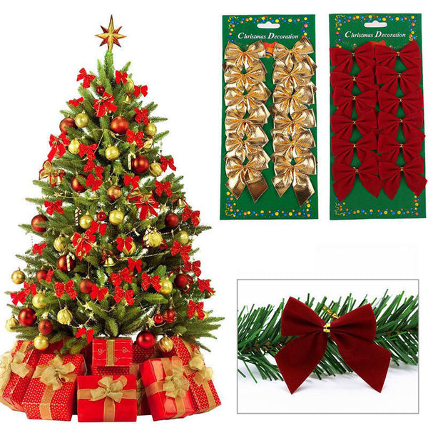 Lazos decorativos para árbol de Navidad