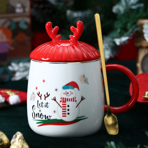 Taza navideña personalizada